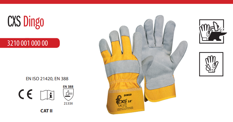 kombinované rukavice cxs dingo