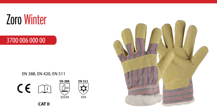 zimné rukavice cxs zoro winter
