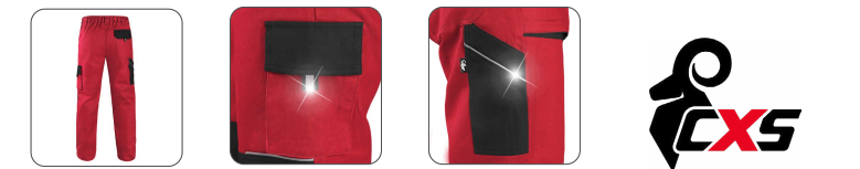 montérkové nohavice do pása cxs luxy josef