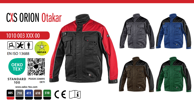 montérková blúza cxs orion otakar