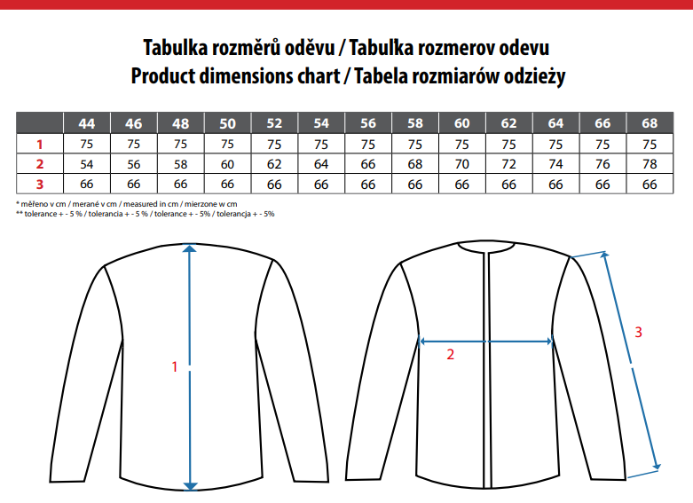 montérková blúza cxs orion otakar
