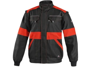 montérková blúza cxs luxy eda, čierno oranžová