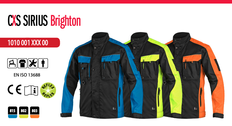 montérková blúza cxs sirius brighton