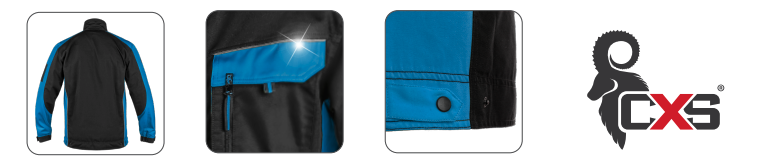 montérková blúza cxs sirius brighton