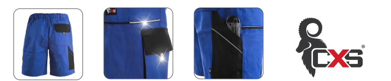 montérkové kraťasy cxs luxy tomÁŠ, biele