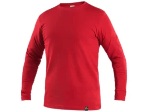 tričko s dlhým rukávom cxs petr, červené