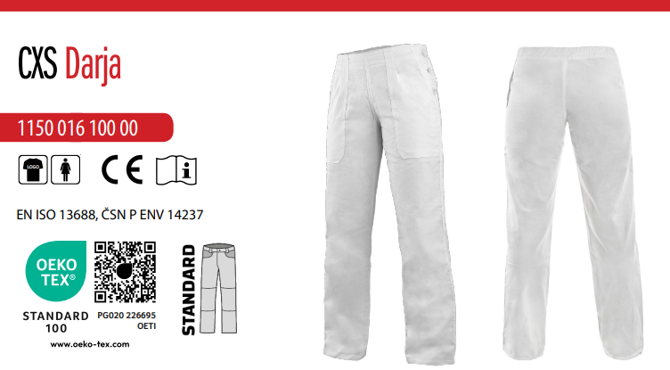 dámske nohavice cxs darja