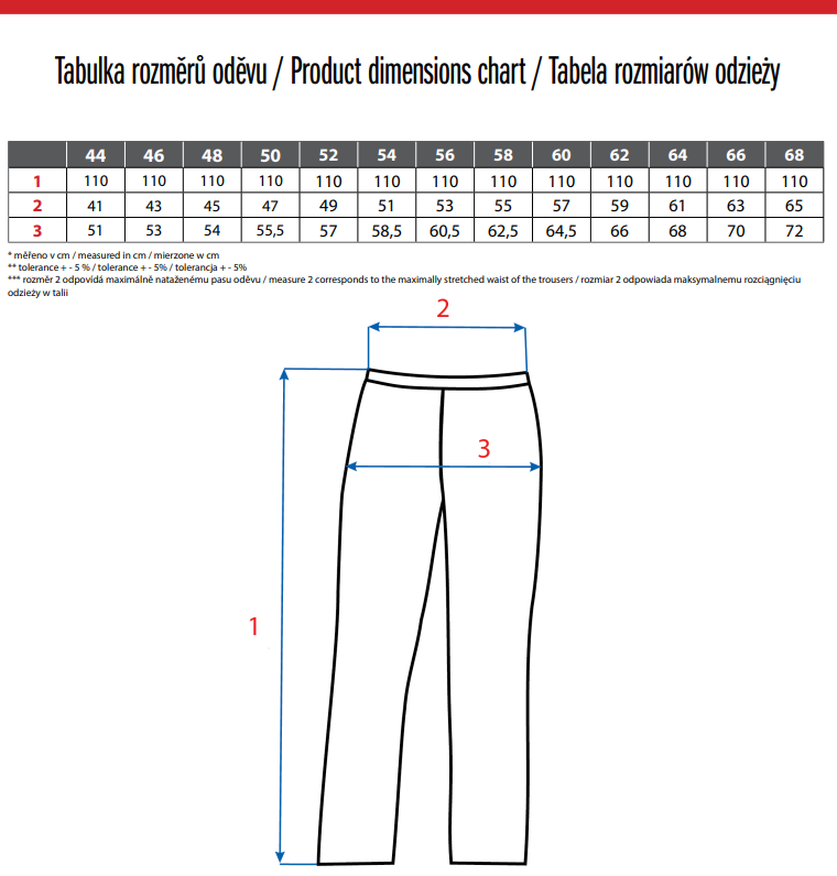 montérkové nohavice do pása cxs sirius brighton