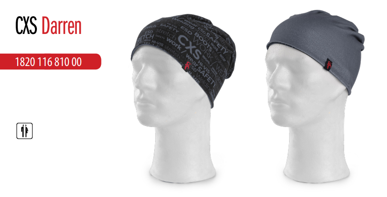 obojstranná čiapka čierna cxs darren