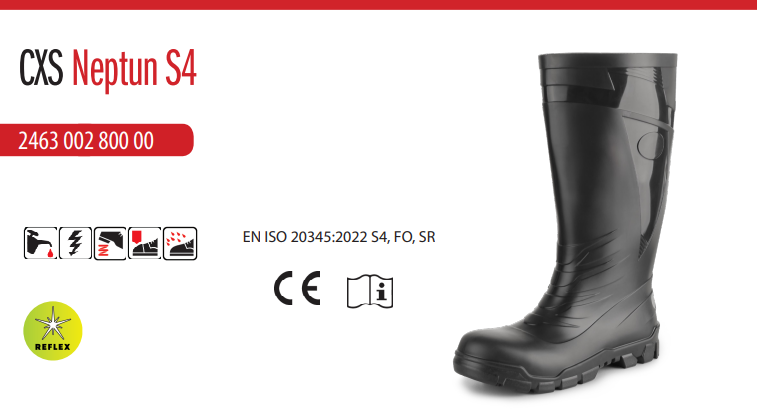 bezpečnostné čižmy cxs neptun s4