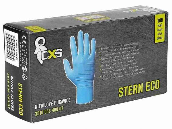 Jednorazové nitrilové rukavice CXS STERN ECO