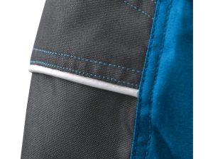 montérkové nohavice do pása cxs sirius nikolas, čierno modré