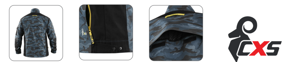 montérková blúza cxs stretch,