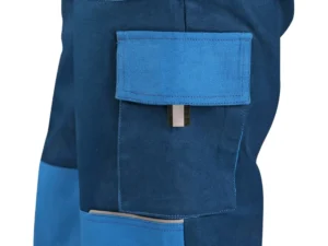 montérkové nohavice na traky cxs luxy robin, modro modré