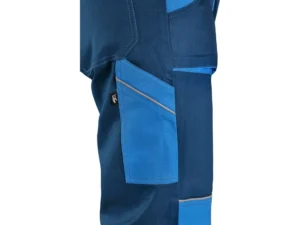 montérkové nohavice na traky cxs luxy robin, modro modré