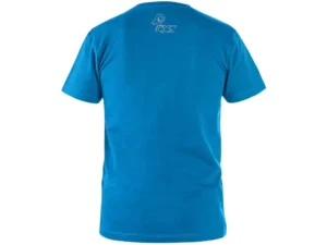 tričko s krátkym rukávom cxs wilder, azurovo modré