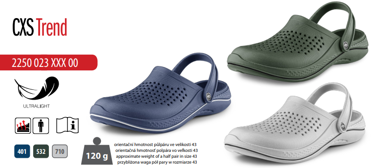 unisex kroksy cxs trend, čierny mramor (kópia)