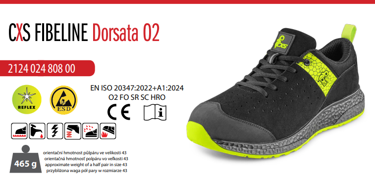 bezpečnostná poltopánka cxs fibeline dorsata s3s (kópia)