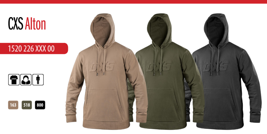 mikina cxs alton, béžová