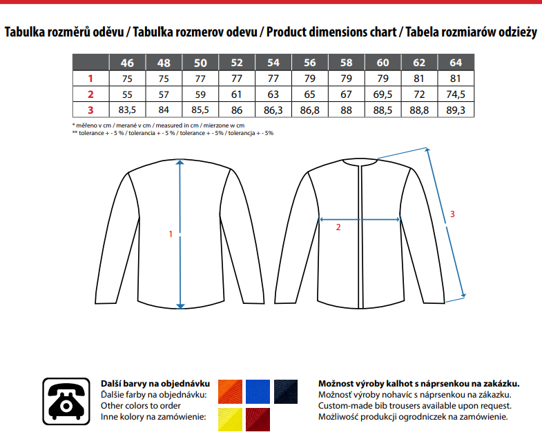 blúza cxs elektrotechnik ii, antistatická a esd (kópia)