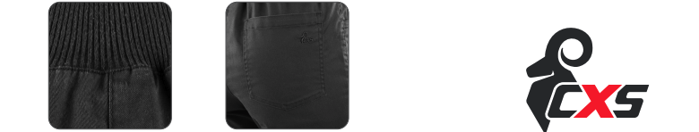 dámske nohavice cxs iris, čierne