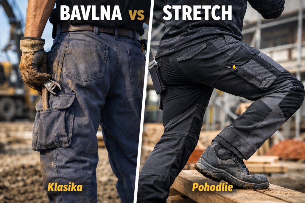 bavlna vs stretch – výber štýlu